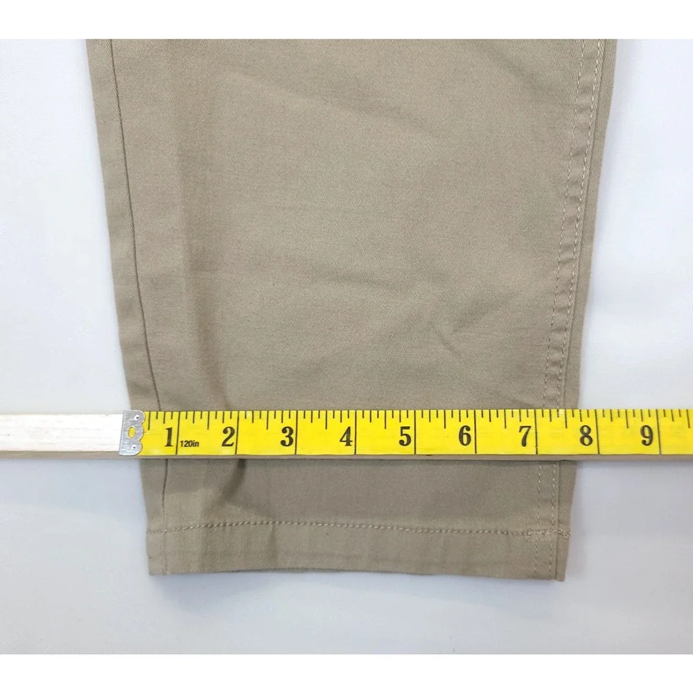 Silver Jeans Co Ashton 1349 Chino Pants Men 36 Beige Causal Khakis Everyday - Picture 6 of 13